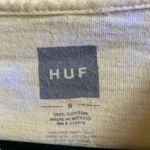 Long sleeved Huf tie die T-shirt